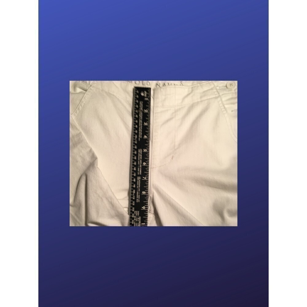 OLD NAVY 100% Cotton Sailor Pants Trouser Jeans, WHITE, Women's Size 10R, NWT - Picture 5 of 8